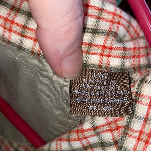 Mens Vintage Cotton Button Up Shirt - Picture 4 of 5